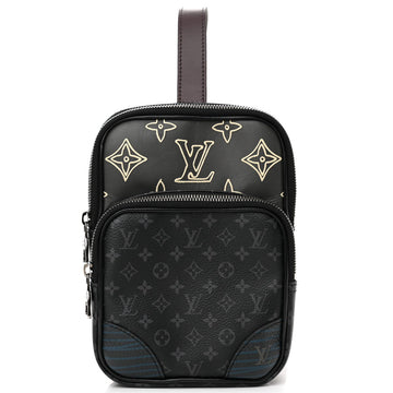 Louis Vuitton Monogram Eclipse Amazone Sling Shoulder Bag - Black