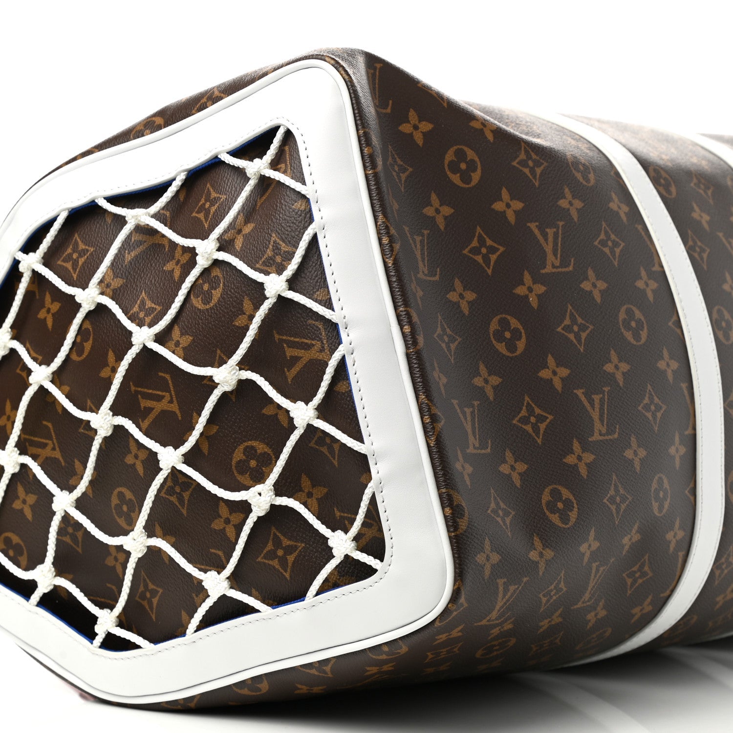 Louis Vuitton x NBA Monogram Keepall Bandoulière 55 Duffle Bag - Brown