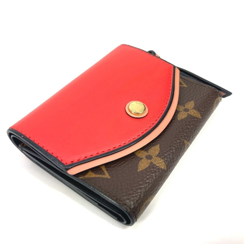 Louis Vuitton Monogram Portefeuille Tuileries Compact Wallet - Red/Brown