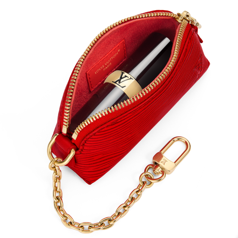 Louis Vuitton Cosmetic Lipstick Pouch - Rouge Louis