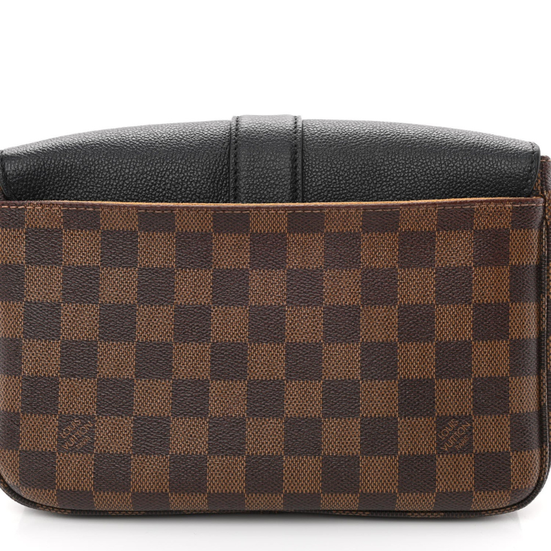 Louis Vuitton Damier Ebene Clapton Crossbody Bag - Black