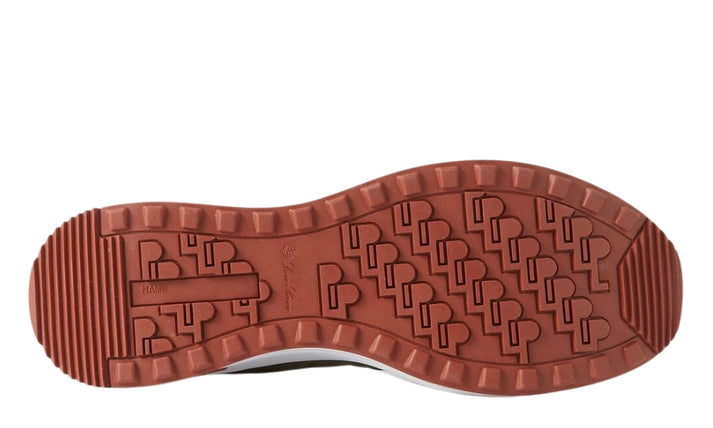 Loro Piana Weekend Walk Suede Sneakers -  Green