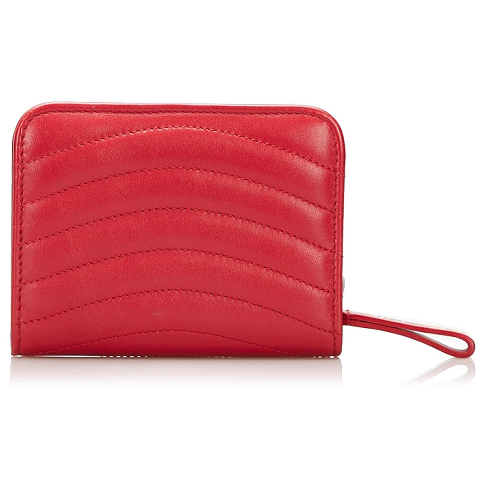 Louis Vuitton New Wave Compact Wallet - Red