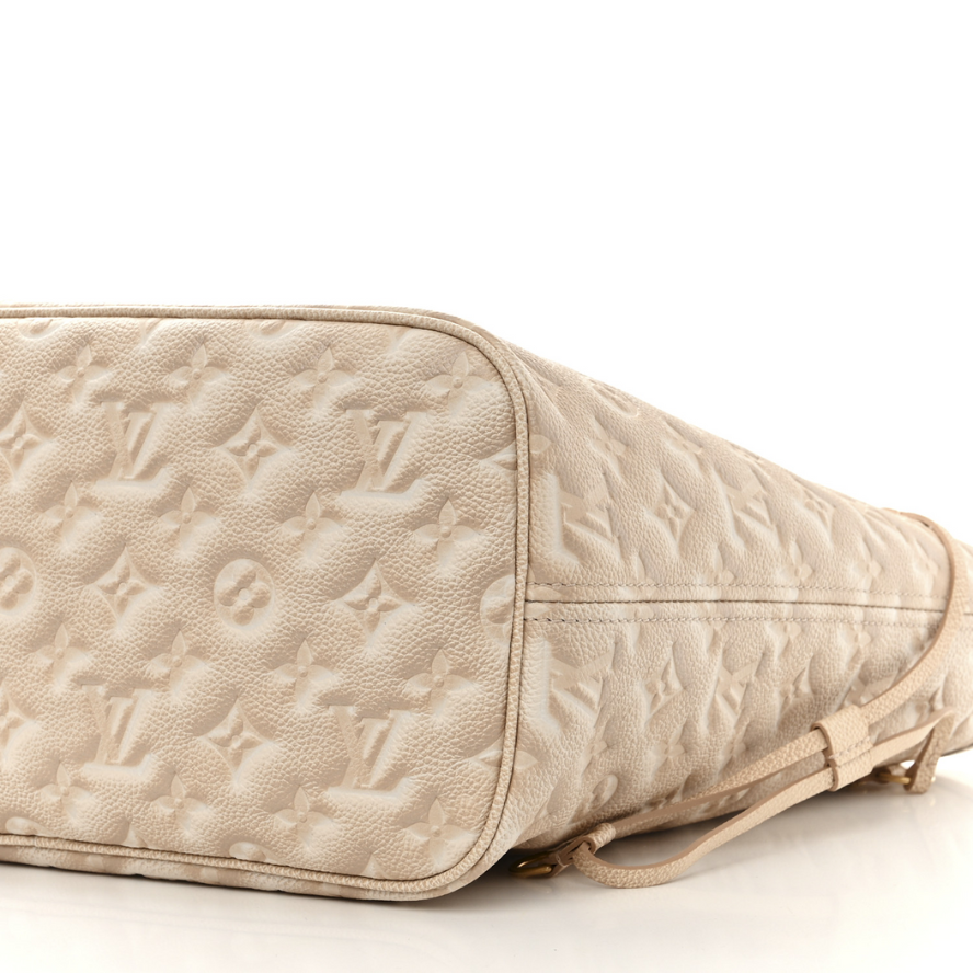 Louis Vuitton Summer Stardust Neverfull MM Tote Bag - Beige Clair