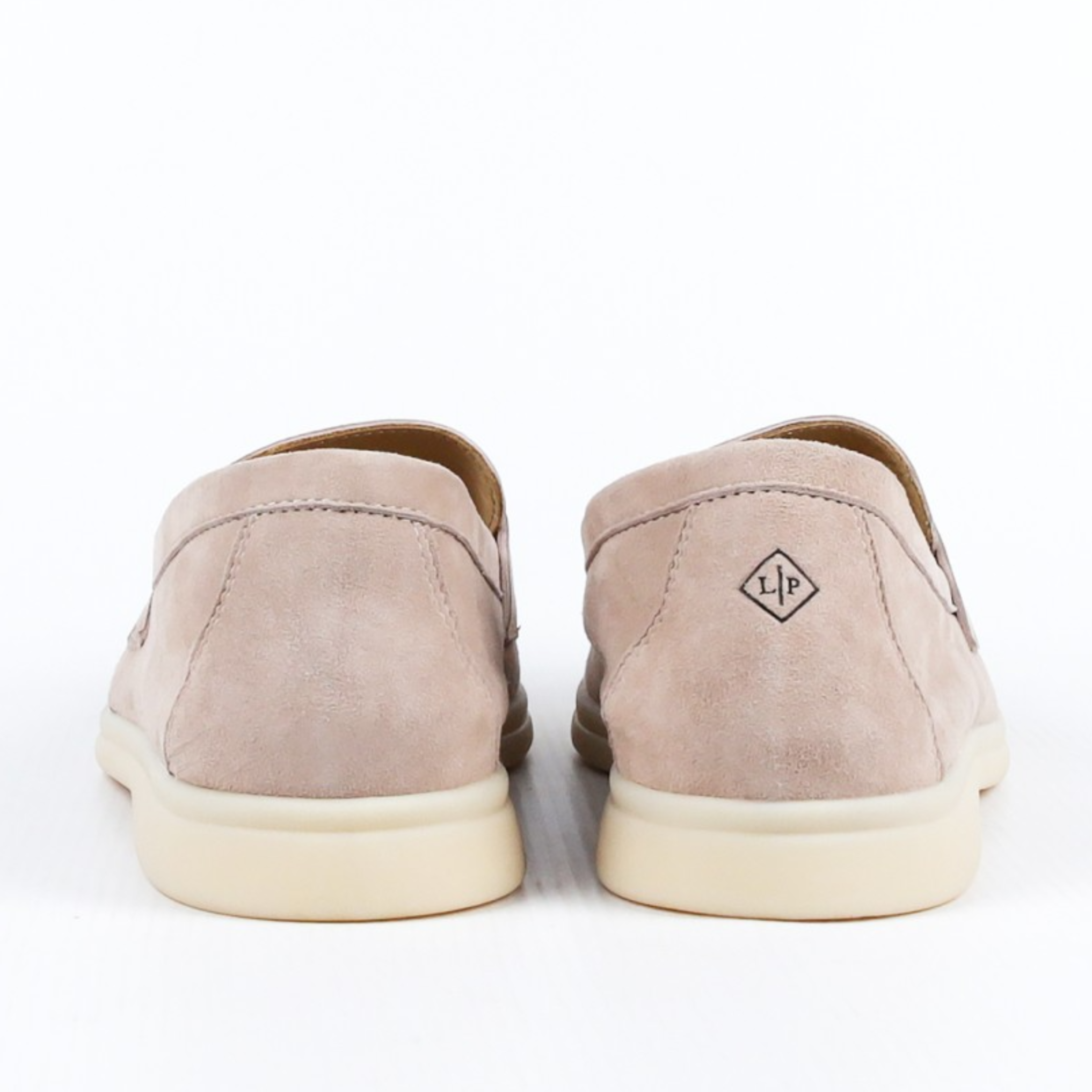 Loro Piana Summer Walk Suede Loafers - Light Camel (030)