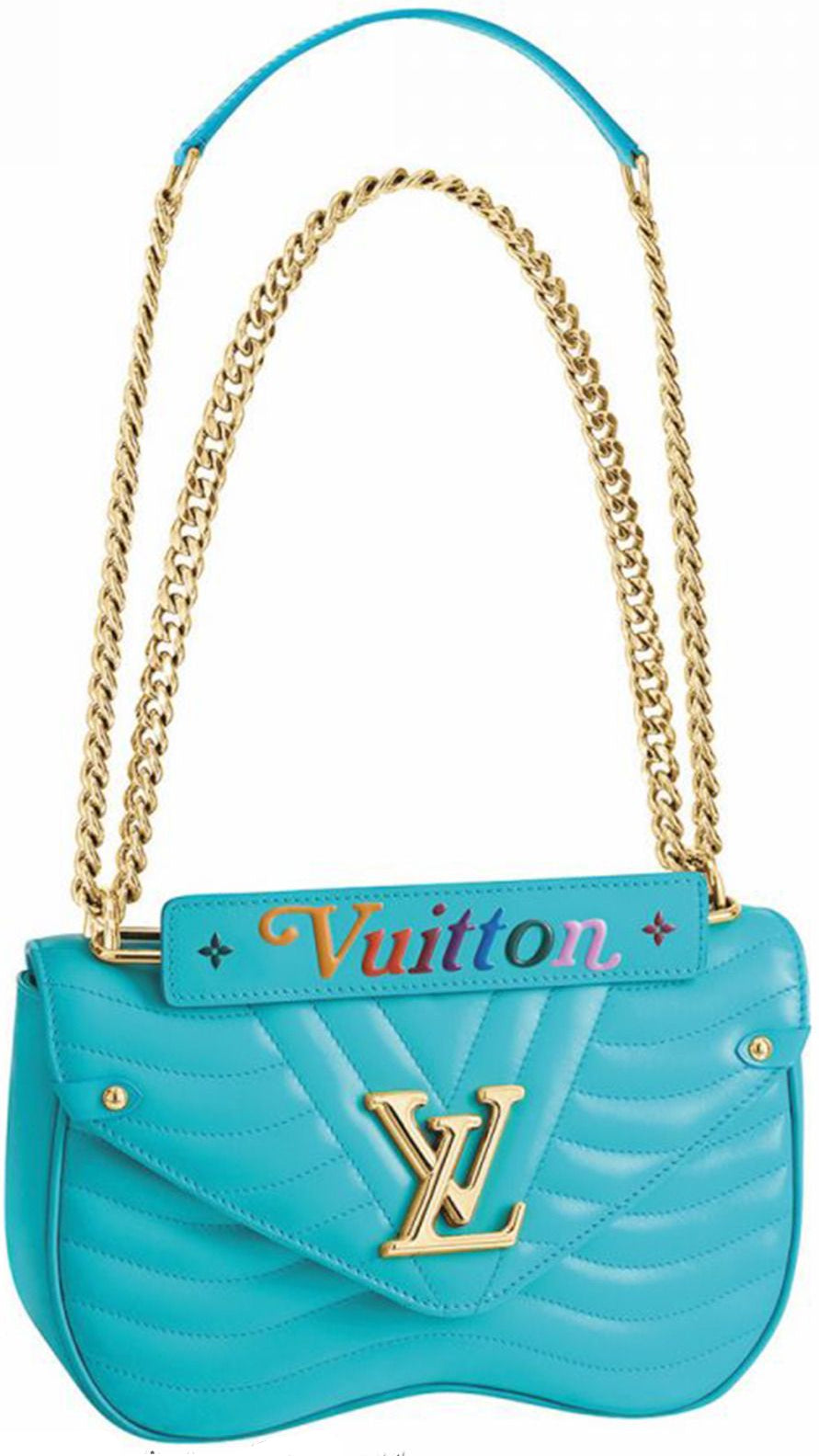 Louis Vuitton New Wave MM Crossbody Chain Bag - Malibu Green