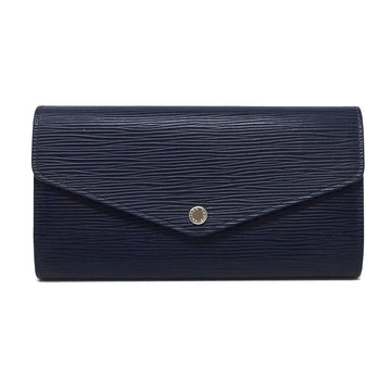 Louis Vuitton Epi Leather Sarah Long Wallet - Black