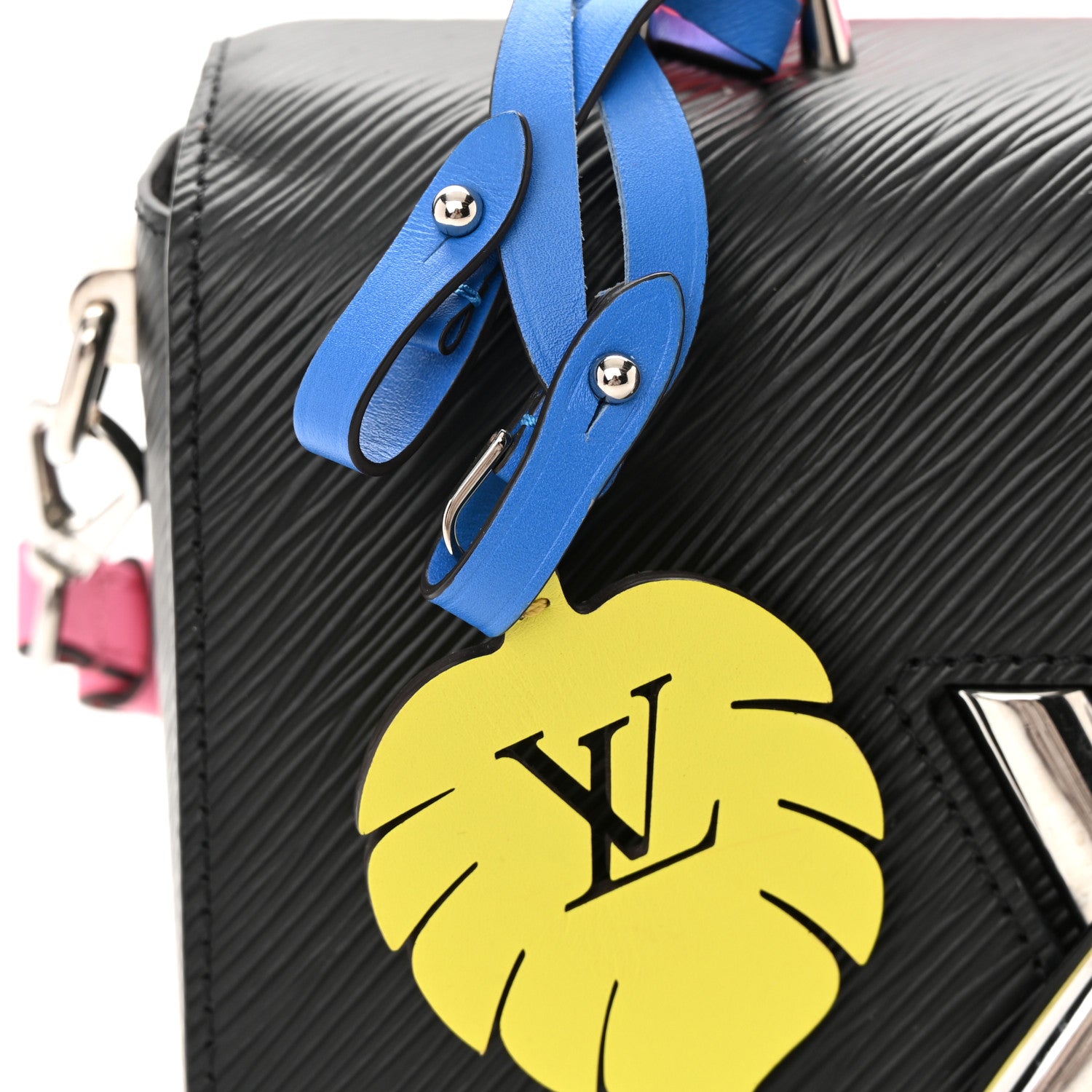 Louis Vuitton Epi Twist MM Shoulder Bag - Black Rose