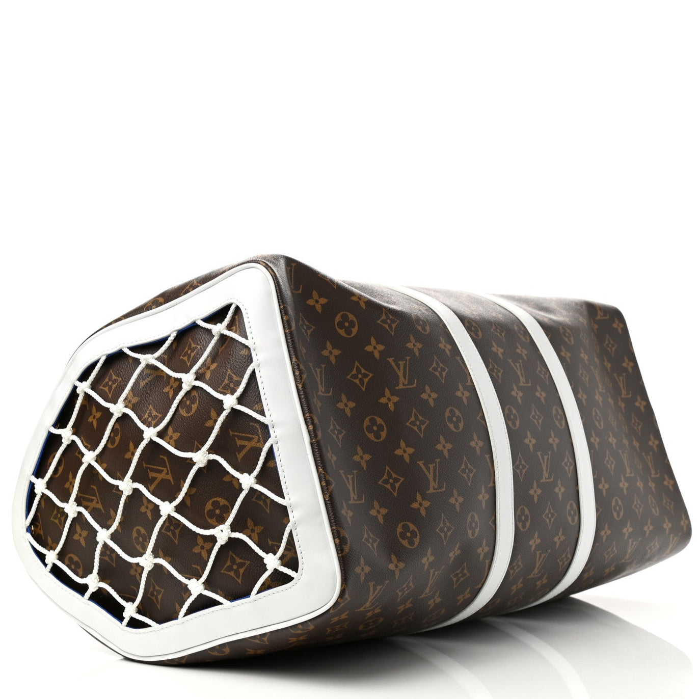 Louis Vuitton x NBA Monogram Keepall Bandoulière 55 Duffle Bag - Brown