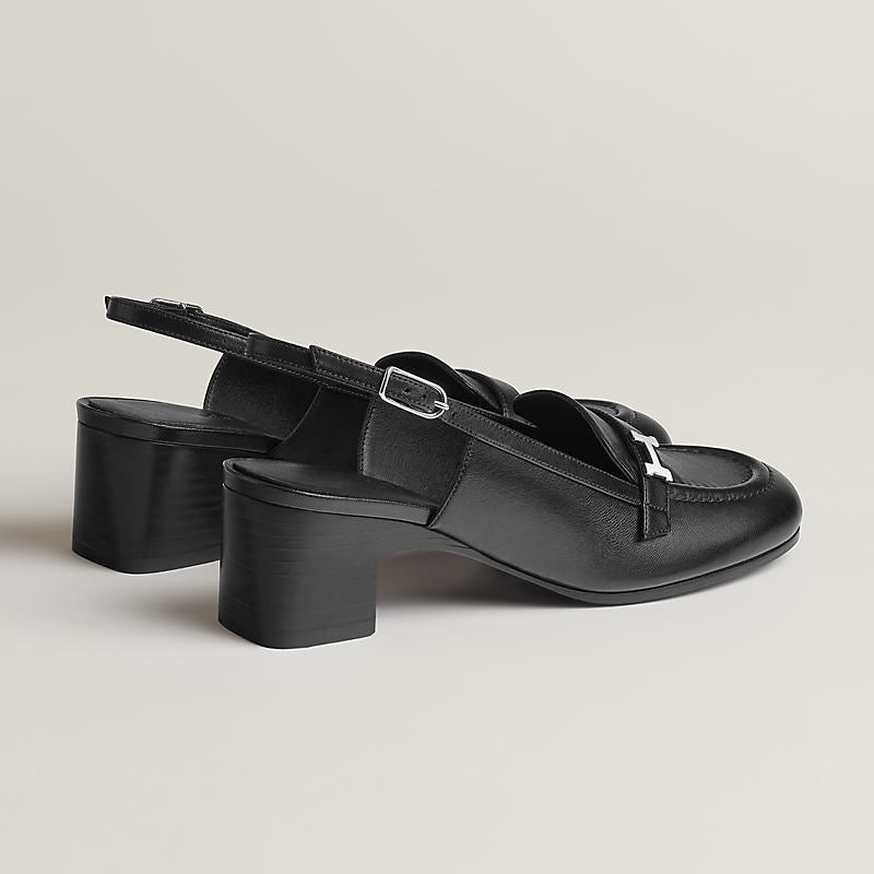 Hermes Infinie 50 Pumps - Black