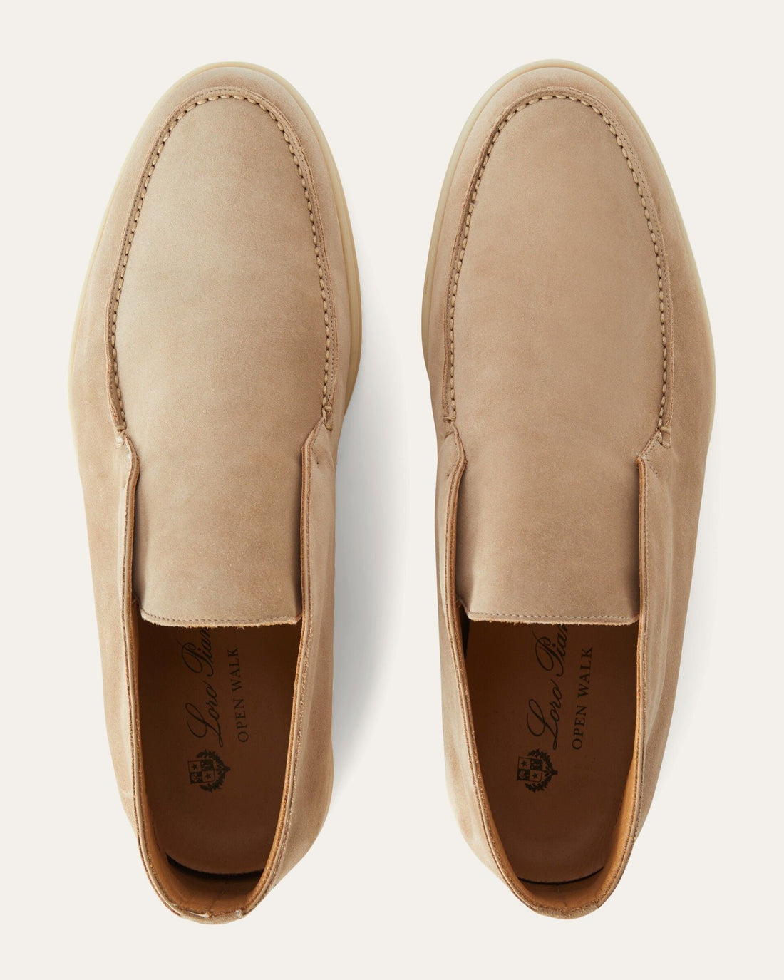 Loro Piana Open Walk Ankle Boot Suede - Sandstone (D044)