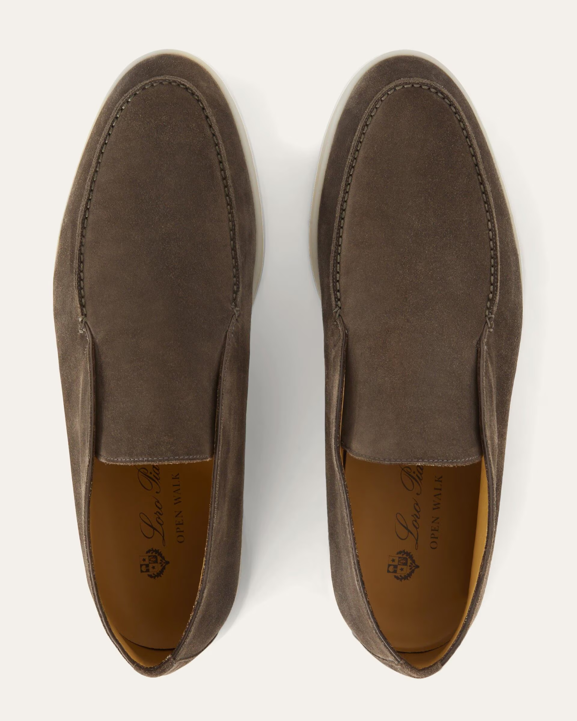 Loro Piana Open Walk Suede Ankle Boot - Warm Gray (MD84)