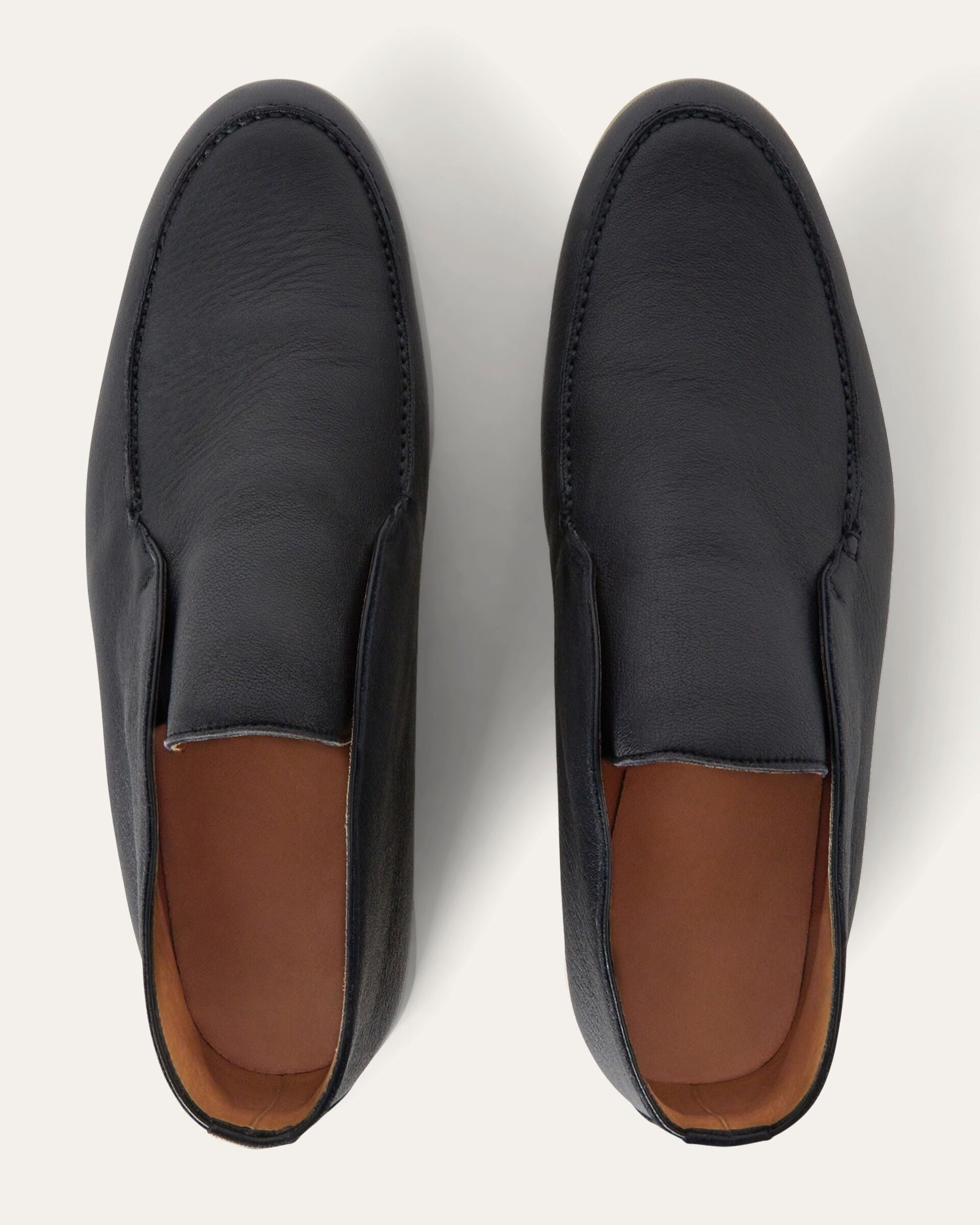 Loro Piana Open Walk Ankle Boots - Navy Blue (W000)