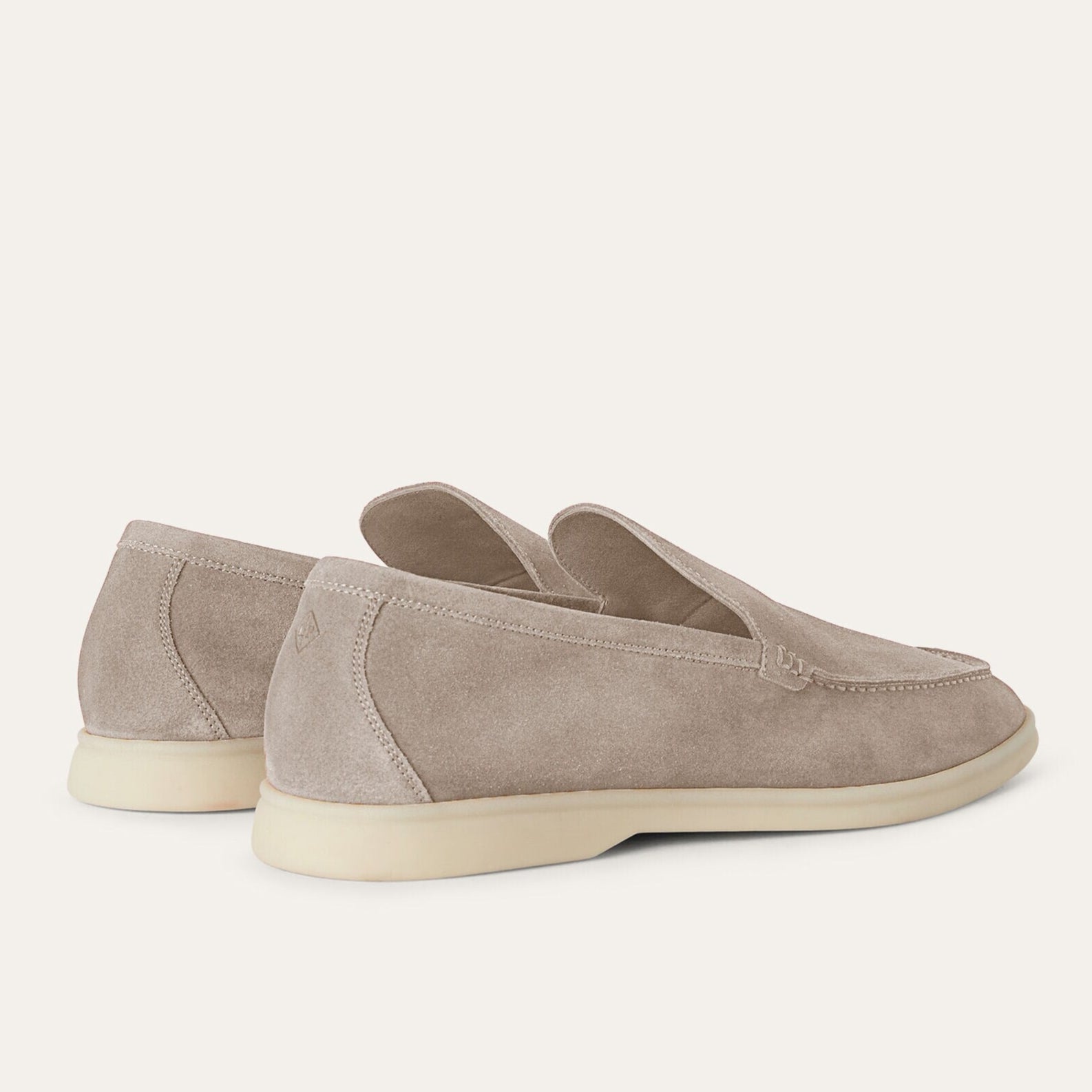 Loro Piana Summer Walk Suede Loafers - Classic Beige (D840)