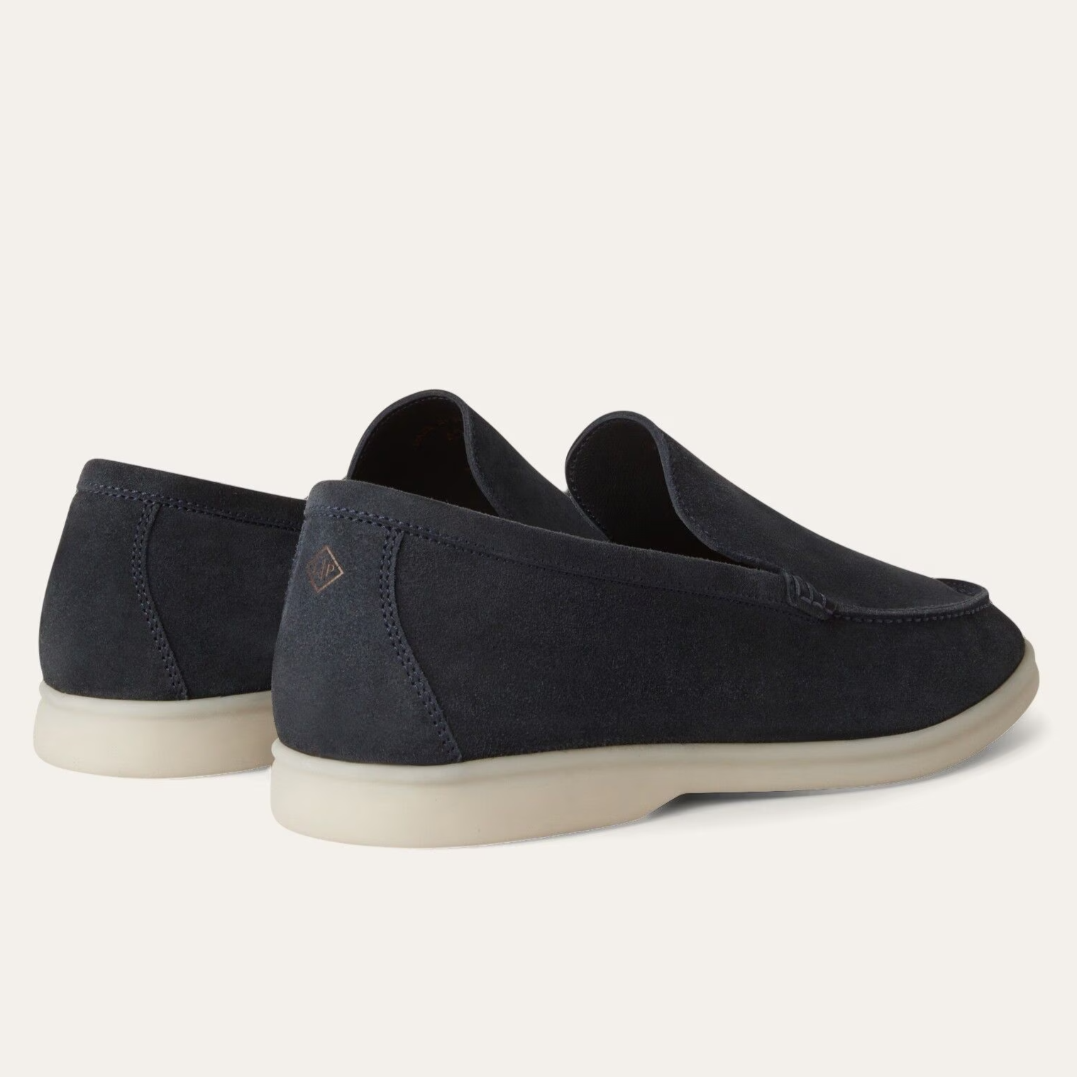 Loro Piana Summer Walk Suede Loafers -  Classic Blue (178)