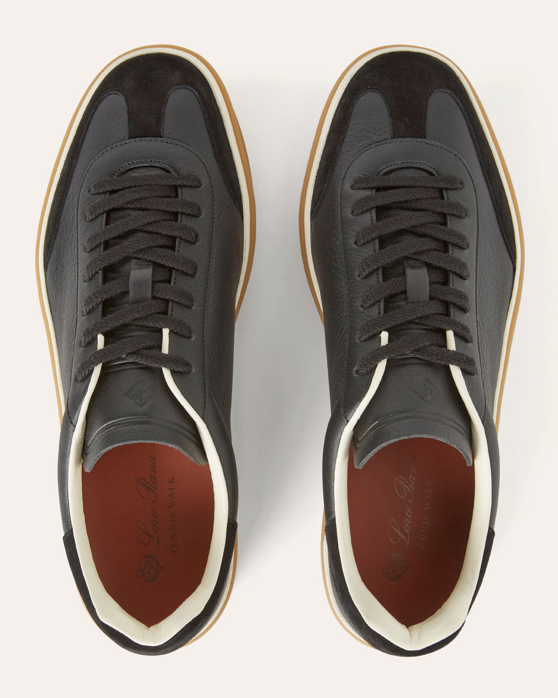 Loro Piana Tennis Walk Sneaker - Black (8000)
