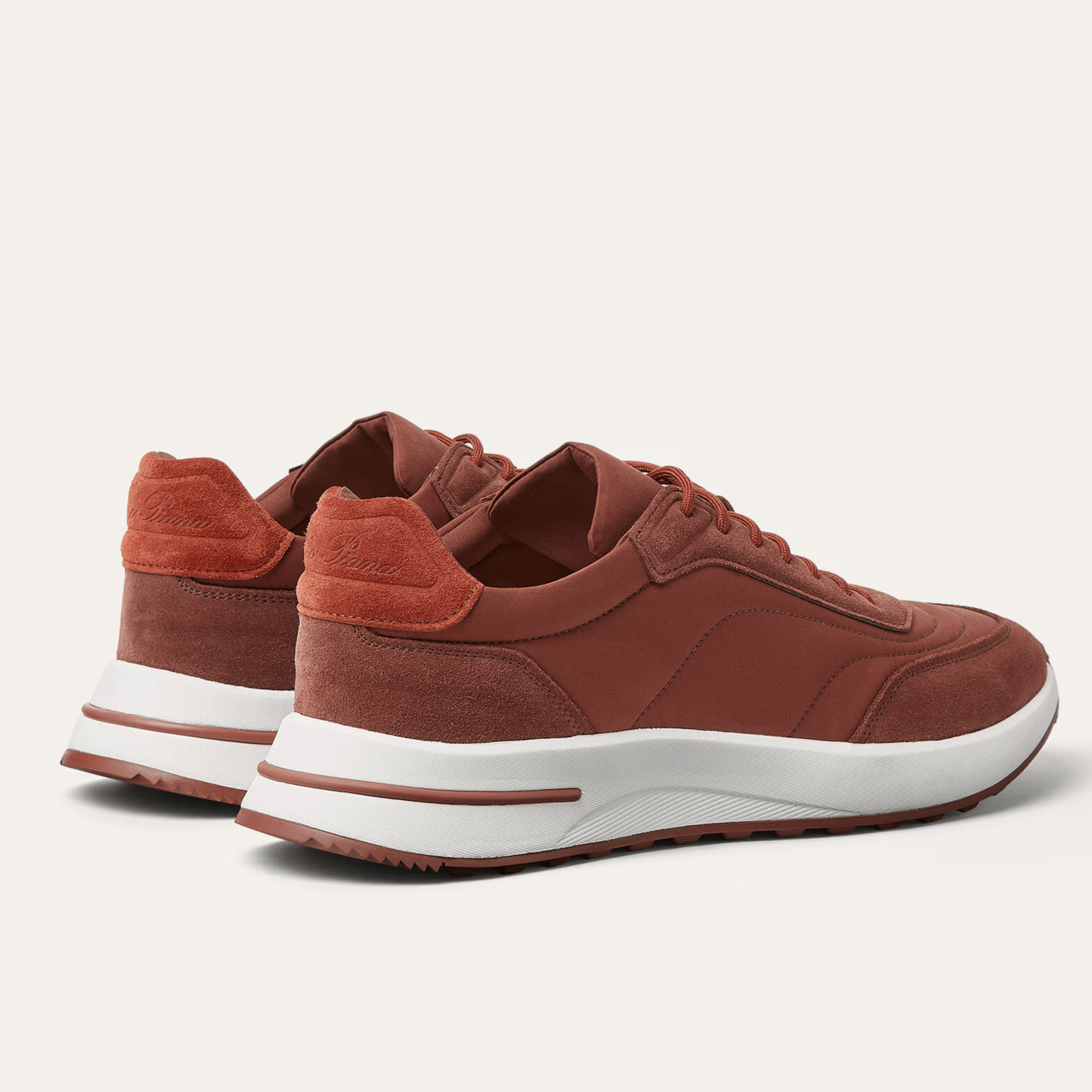 Loro Piana Weekend Walk Microfibre Storm System® Sneakers - Sanguine Pencil (P0B2)