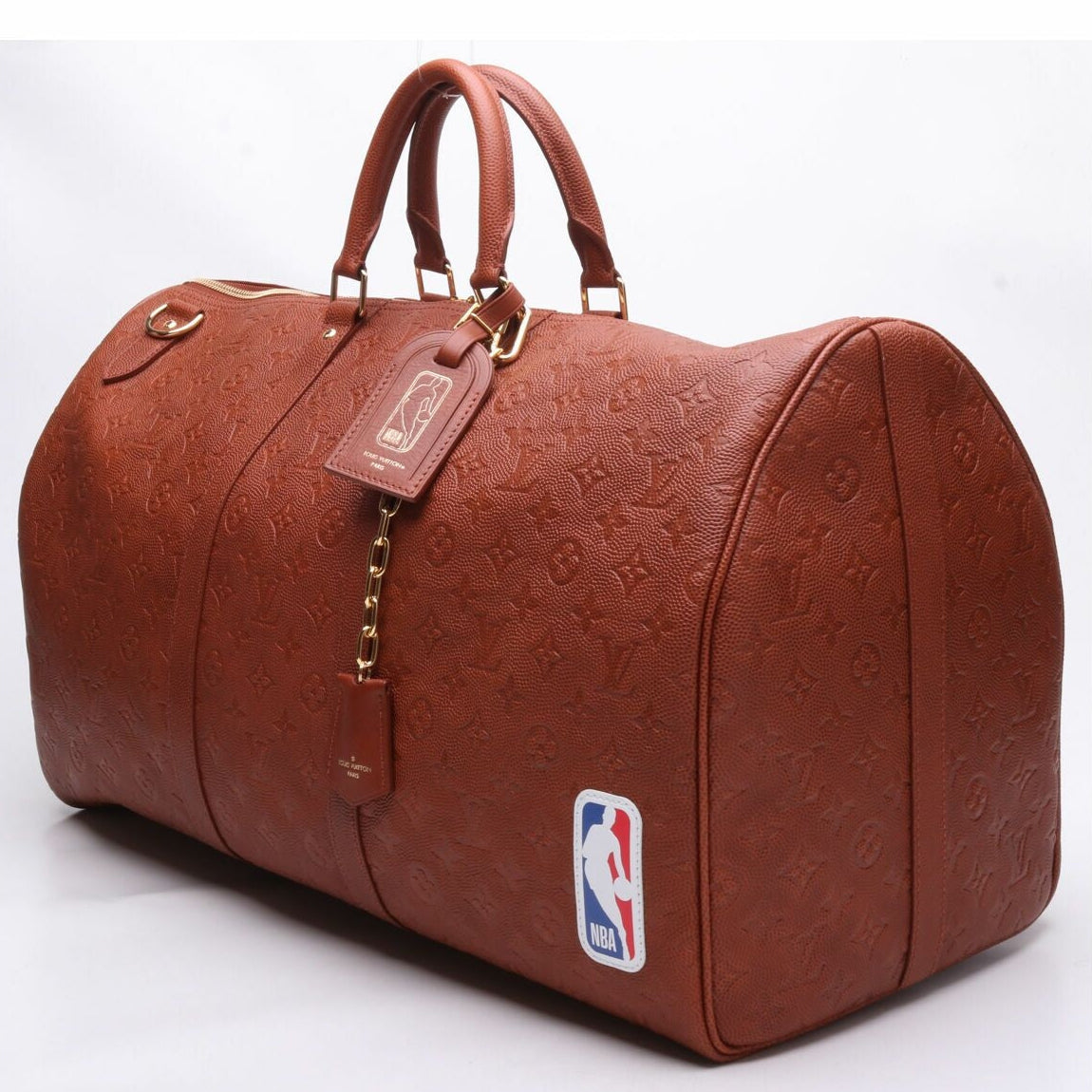 Louis Vuitton Keepall Bandoulière 55  Duffle Bag - Brown