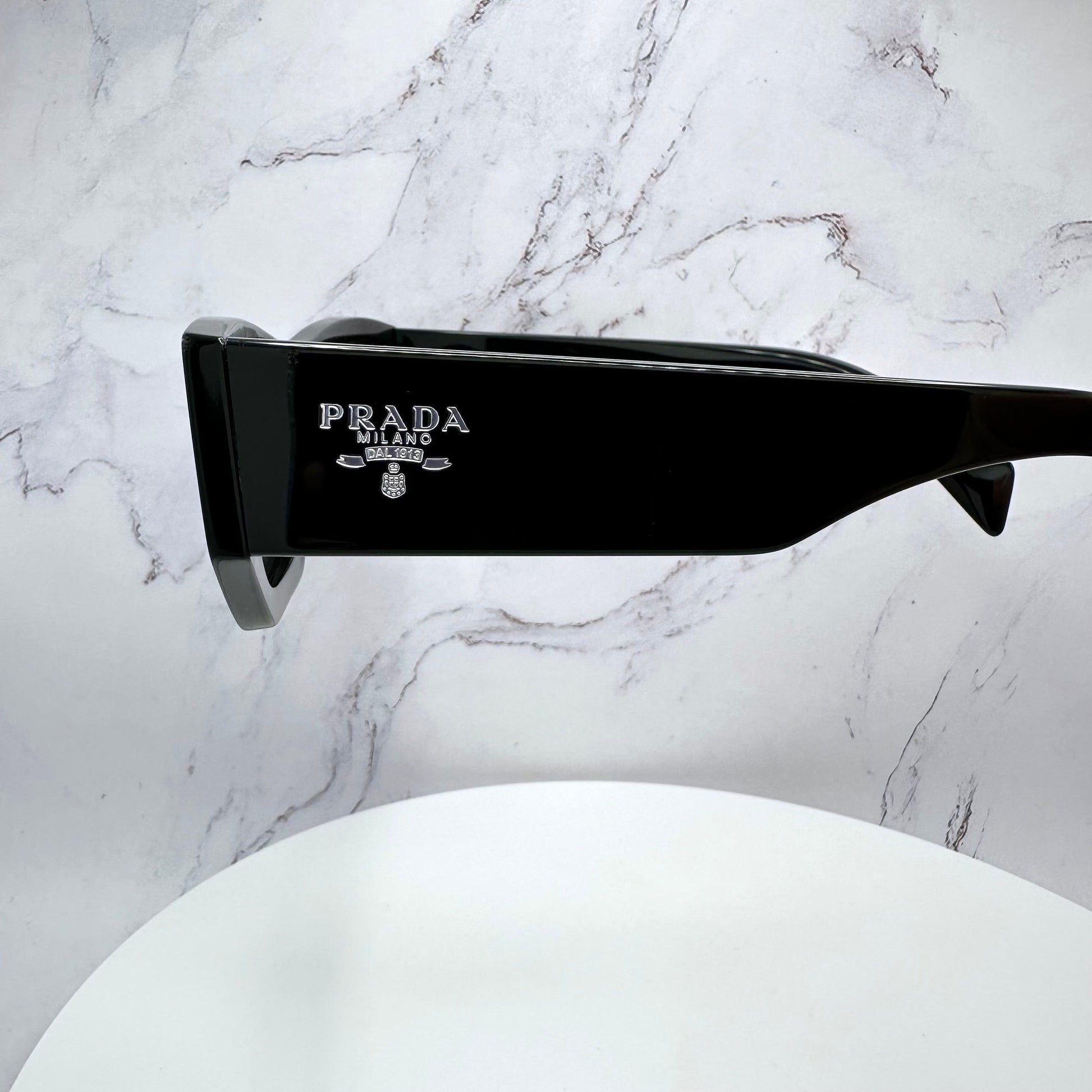 Prada PRA01S 16K08Z Black Sunglasses