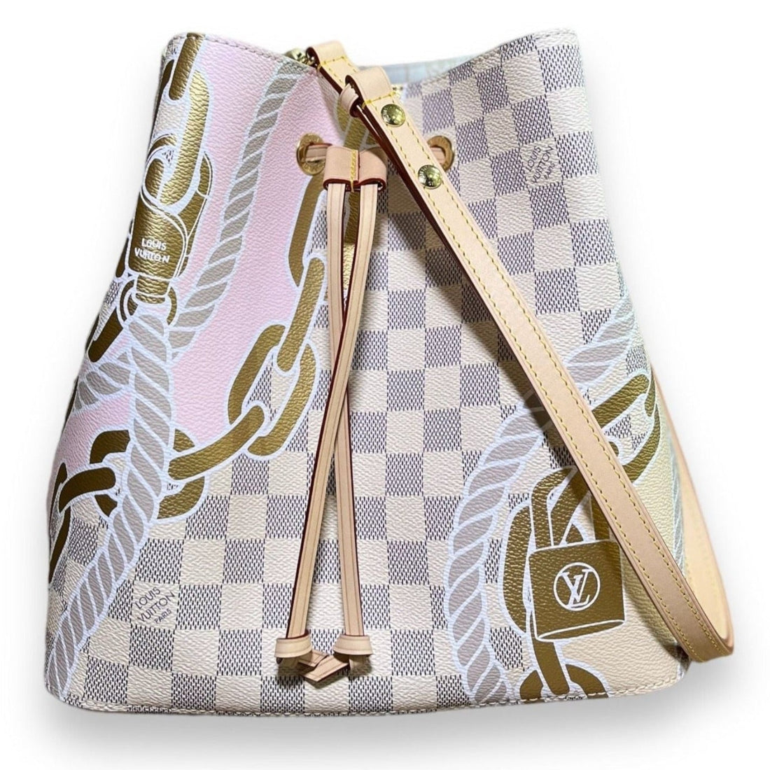 Louis Vuitton NéoNoé MM Bucket Bag - Damier Azur