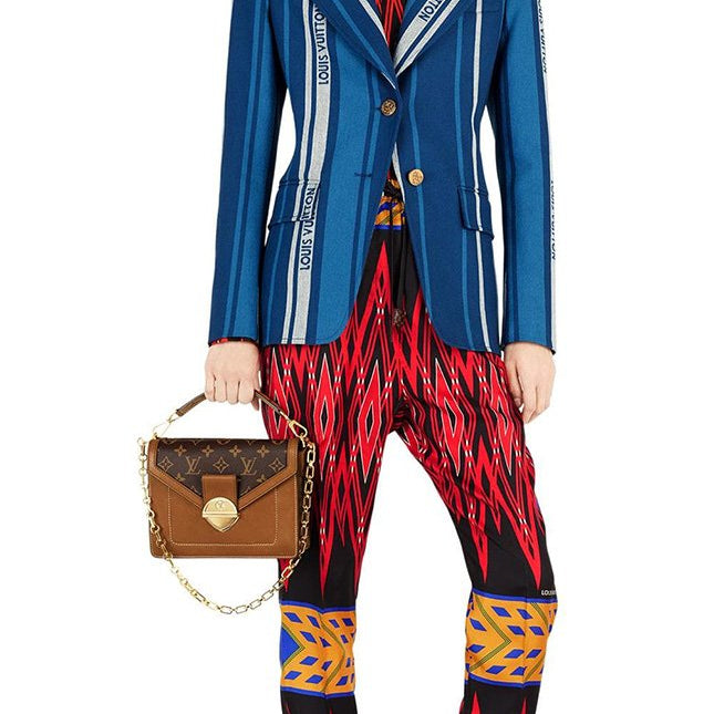 Louis Vuitton Biface Monogram Shoulder Bag - Brown