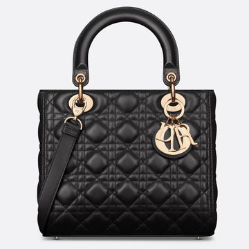Dior Medium Lady Dior My ABCDior Bag - Black