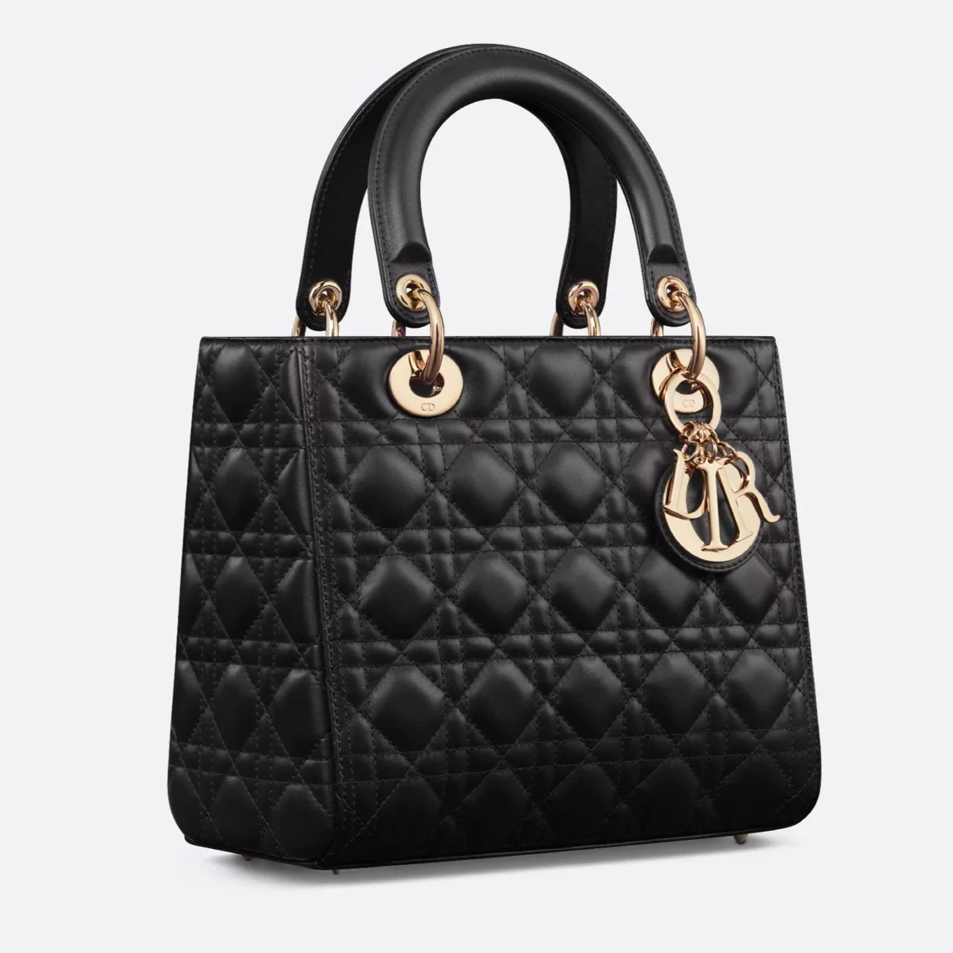 Dior Medium Lady Dior My ABCDior Bag - Black