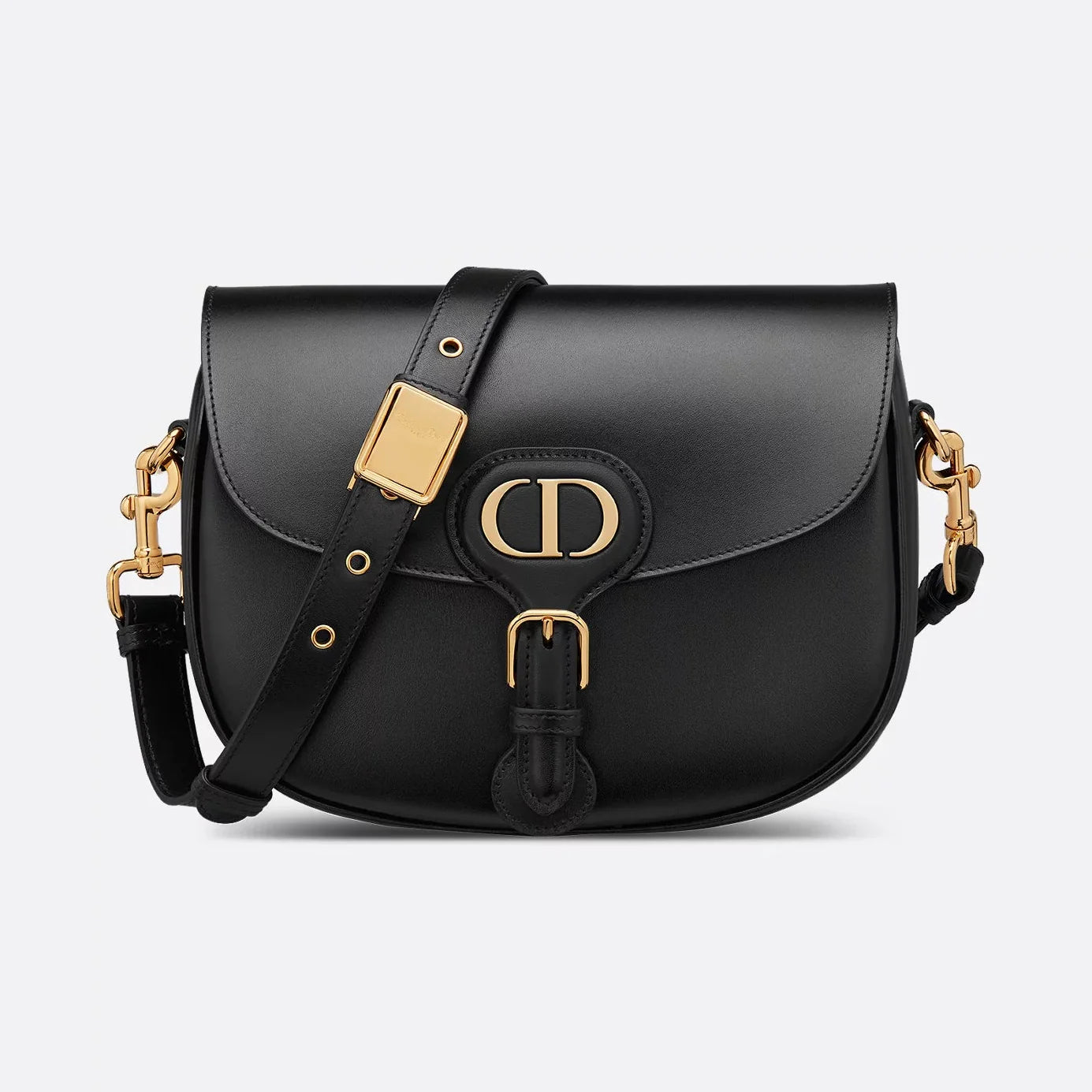 Dior Medium Calfskin Bobby Bag - Black