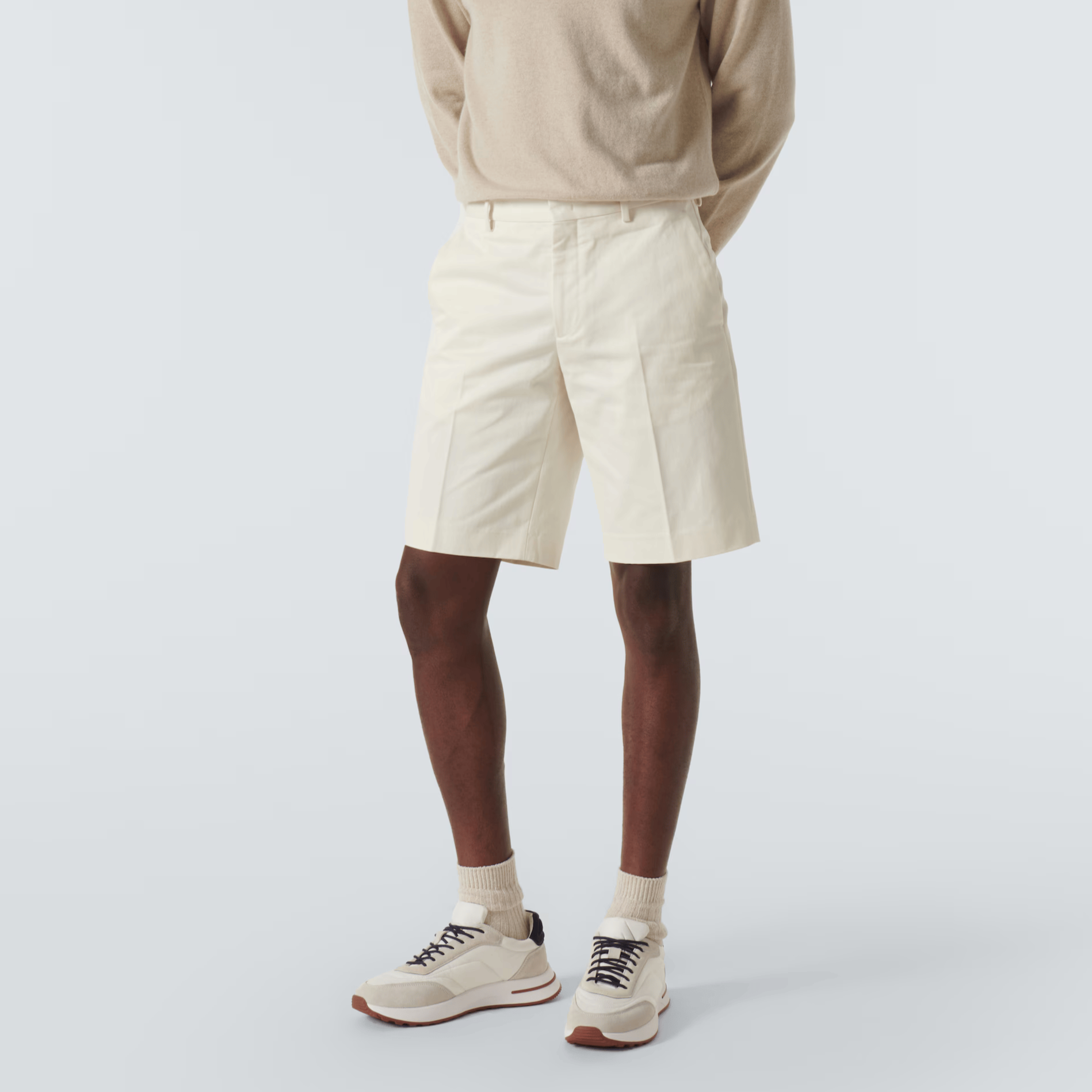 Loro Piana Week End Walk Microfibre Storm System® Sneakers -  White (1000)