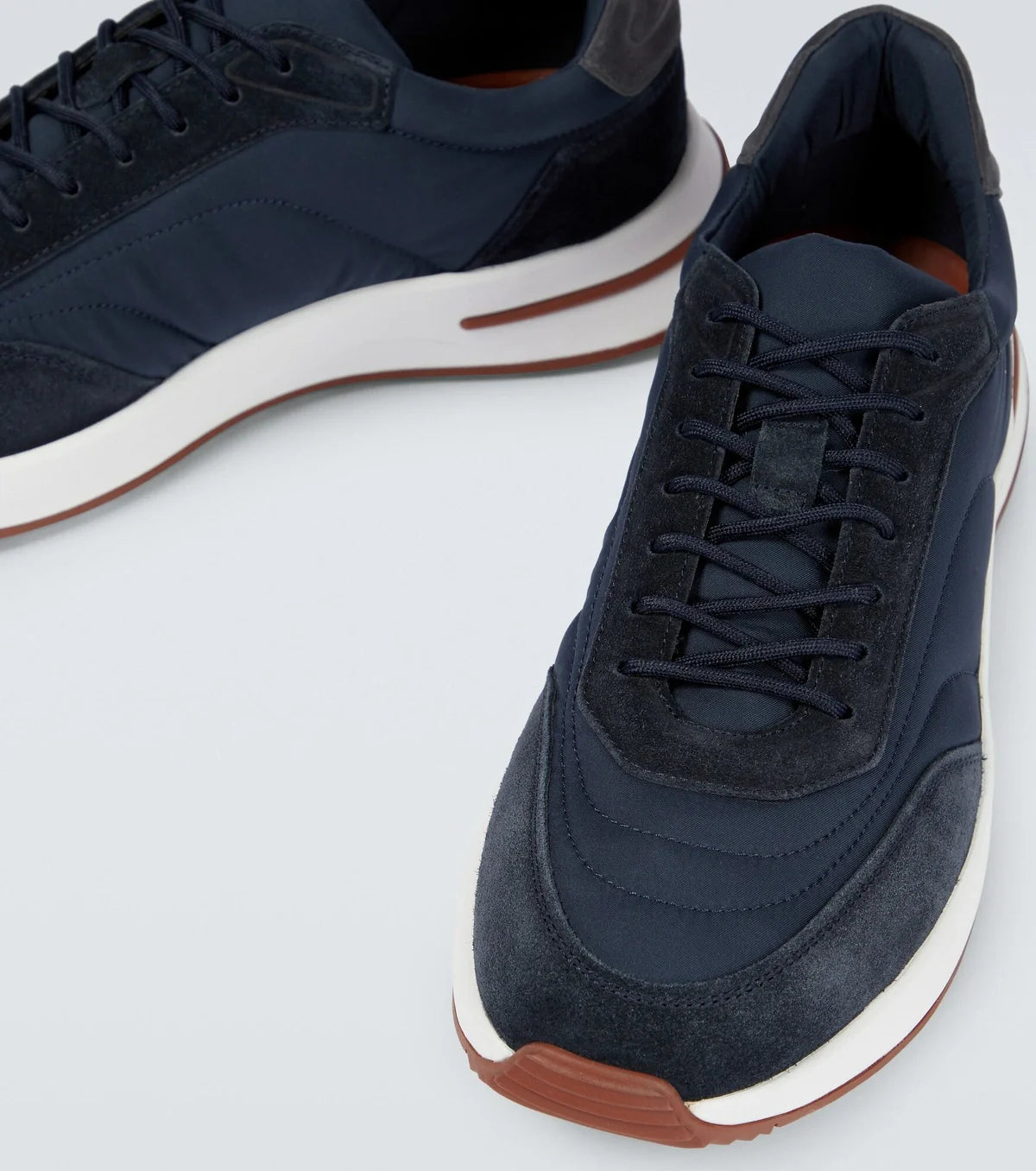 Loro Piana Week End Walk Sneakers - Navy Blue (W000)