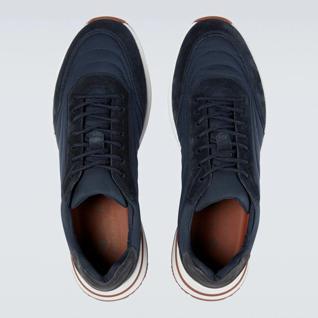 Loro Piana Week End Walk Sneakers - Navy Blue (W000)