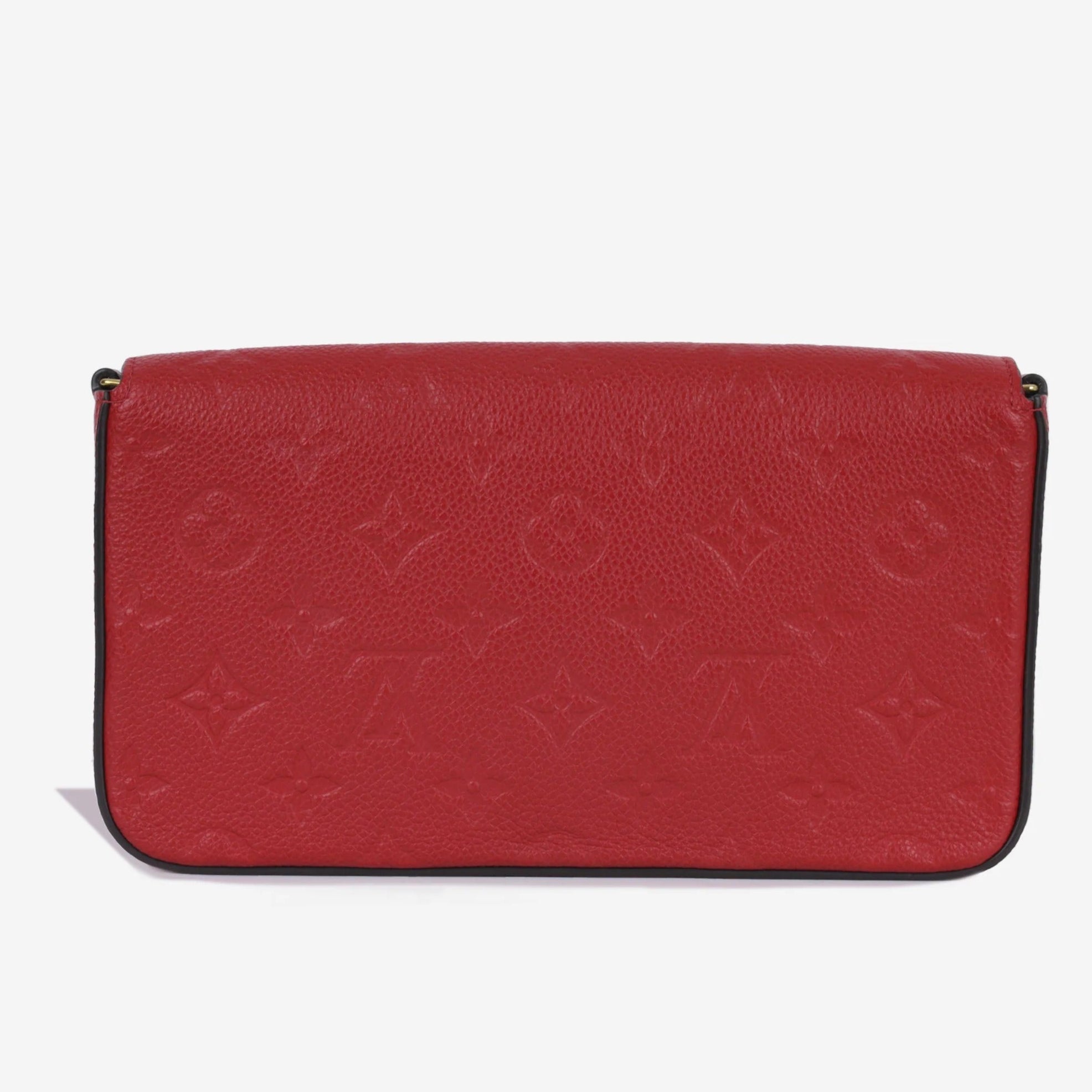 Louis Vuitton Pochette Félicie Wallet - Scarlet Red