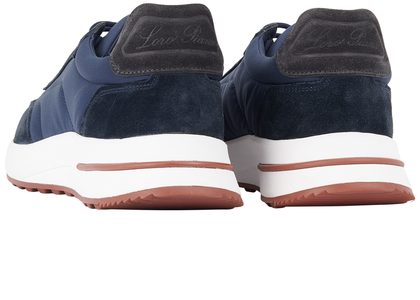 Loro Piana Weekend Evo Suede Sneakers - Navy Blue (082)
