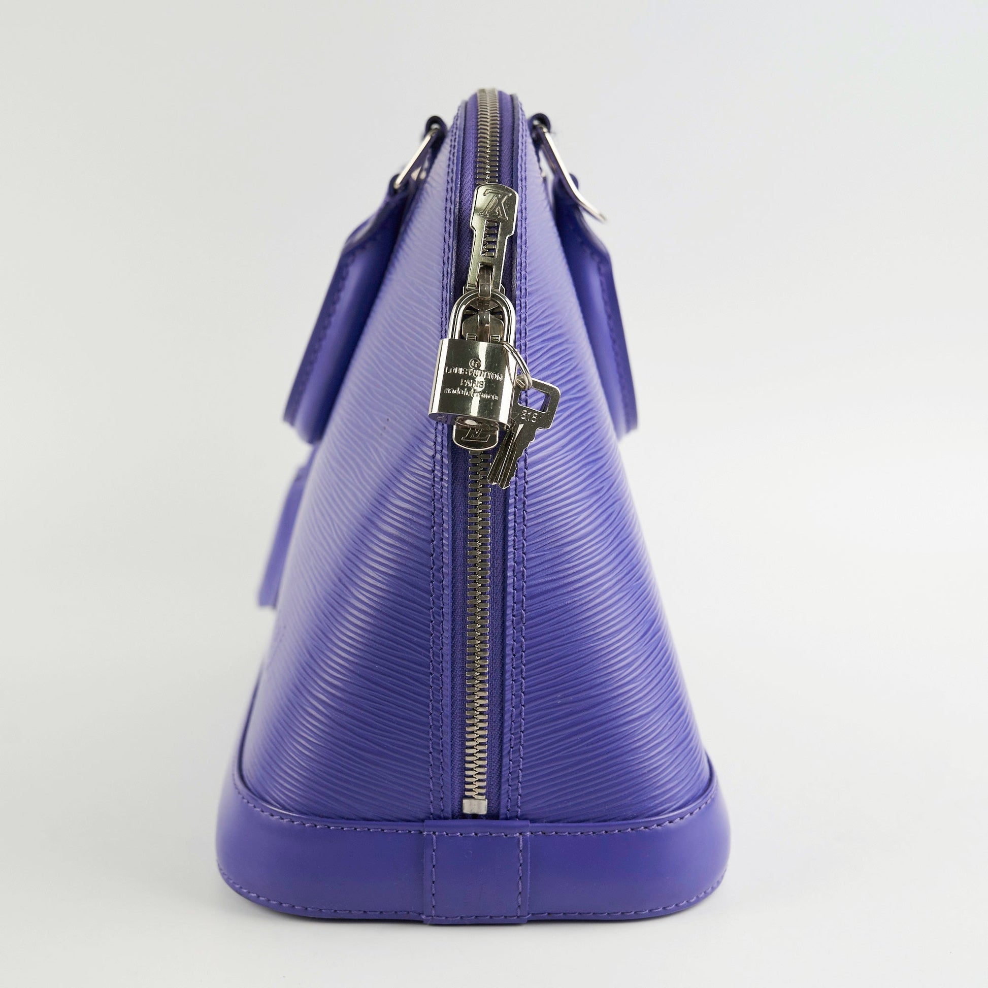 Louis Vuitton Epi Leather Alma PM Handbag - Purple Figue