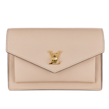 Louis Vuitton Mylockme BB Chain Pochette Bag - Beige