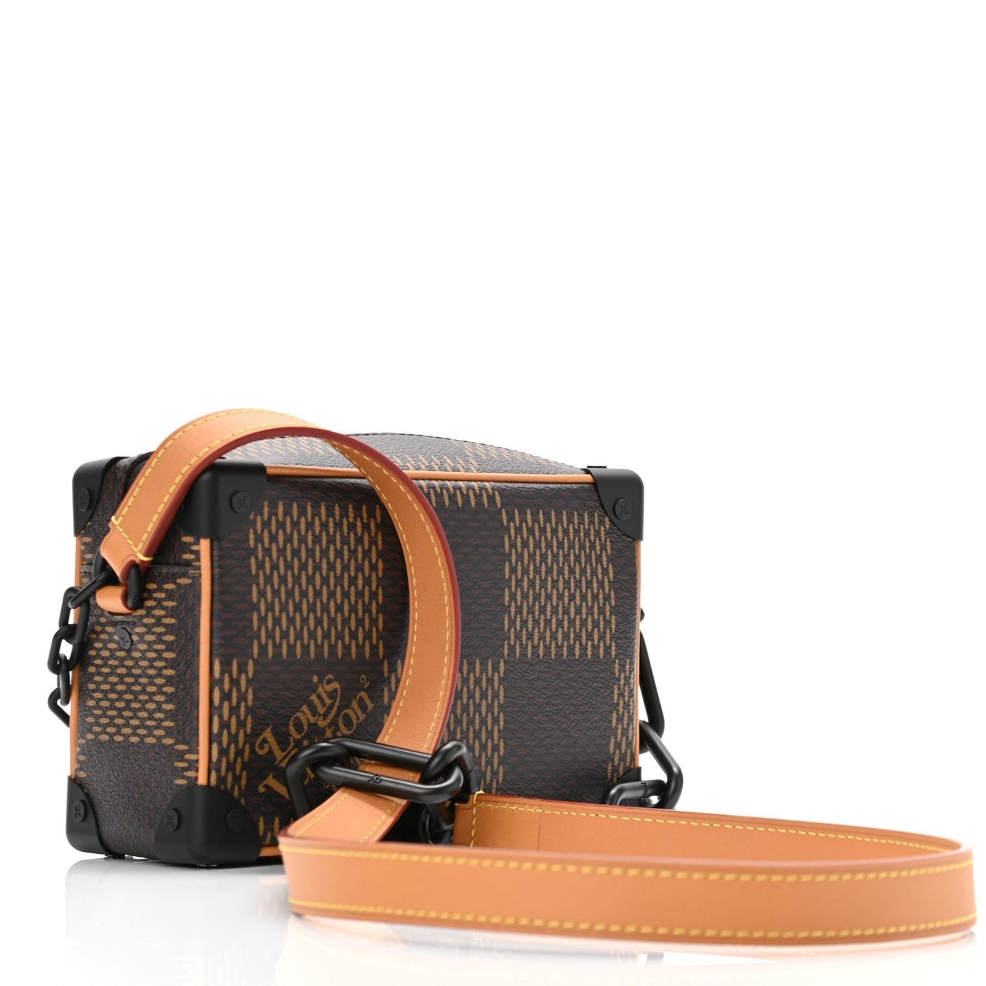 Louis Vuitton x NIGO Giant Damier Ebene Monogram Mini Soft Trunk - Monogram Brown