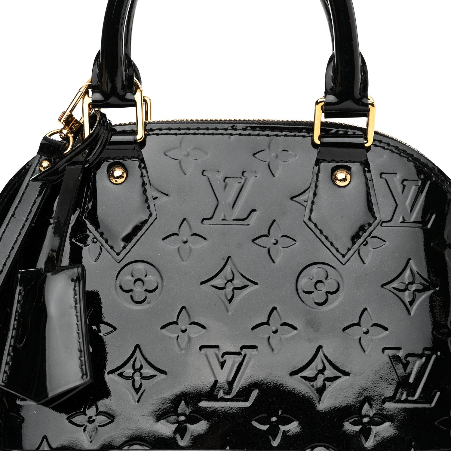 Louis Vuitton Alma BB Magnetique Handbag - Black