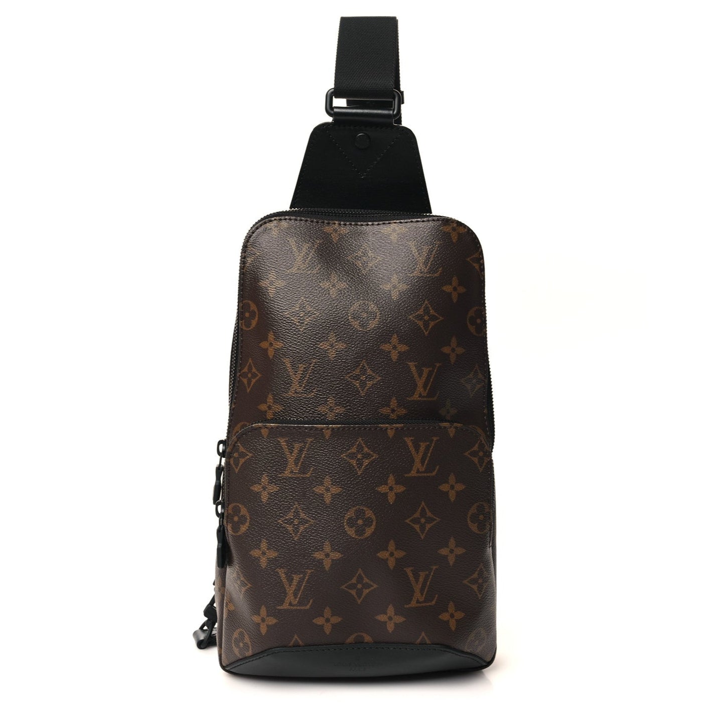 Louis Vuitton Macassar Monogram Canvas Avenue Slingbag Crossbody - Brown