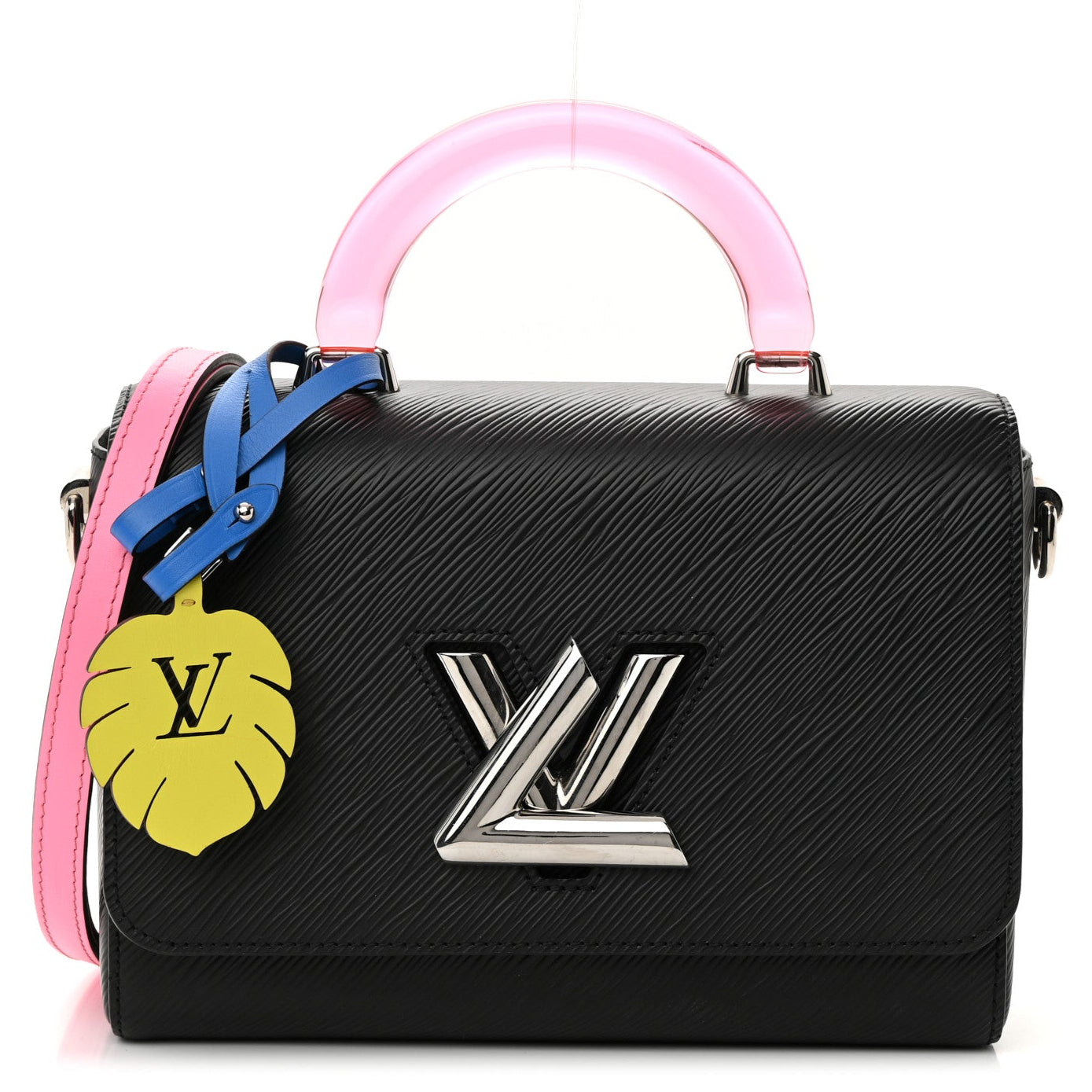 Louis Vuitton Epi Twist MM Shoulder Bag - Black Rose