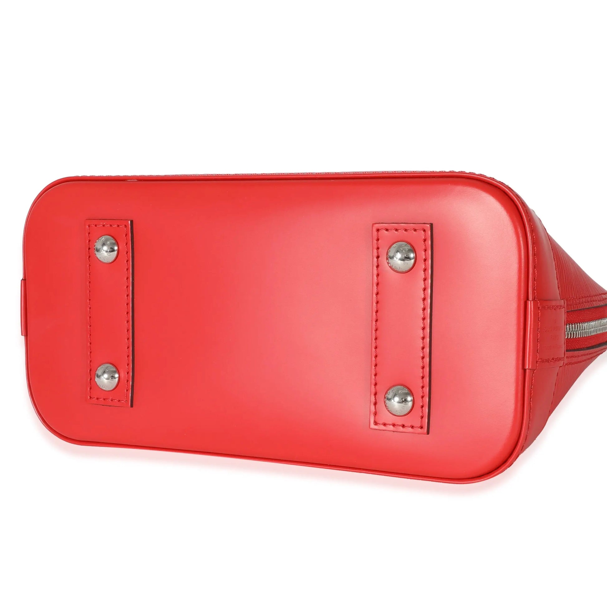 Louis Vuitton Epi Alma Nano BB Handbag - Red