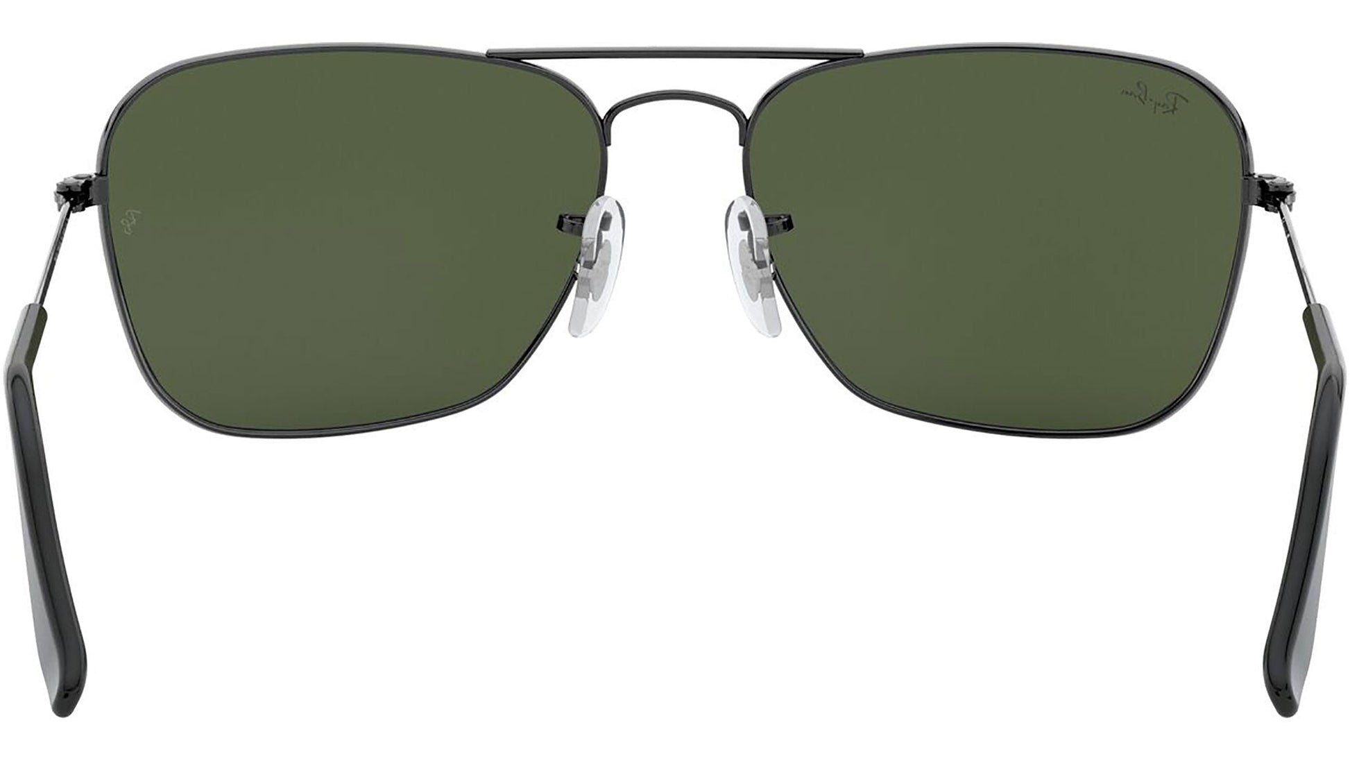 Ray Ban Caravan RB3136 004/51 Square Black Frame Sunglasses