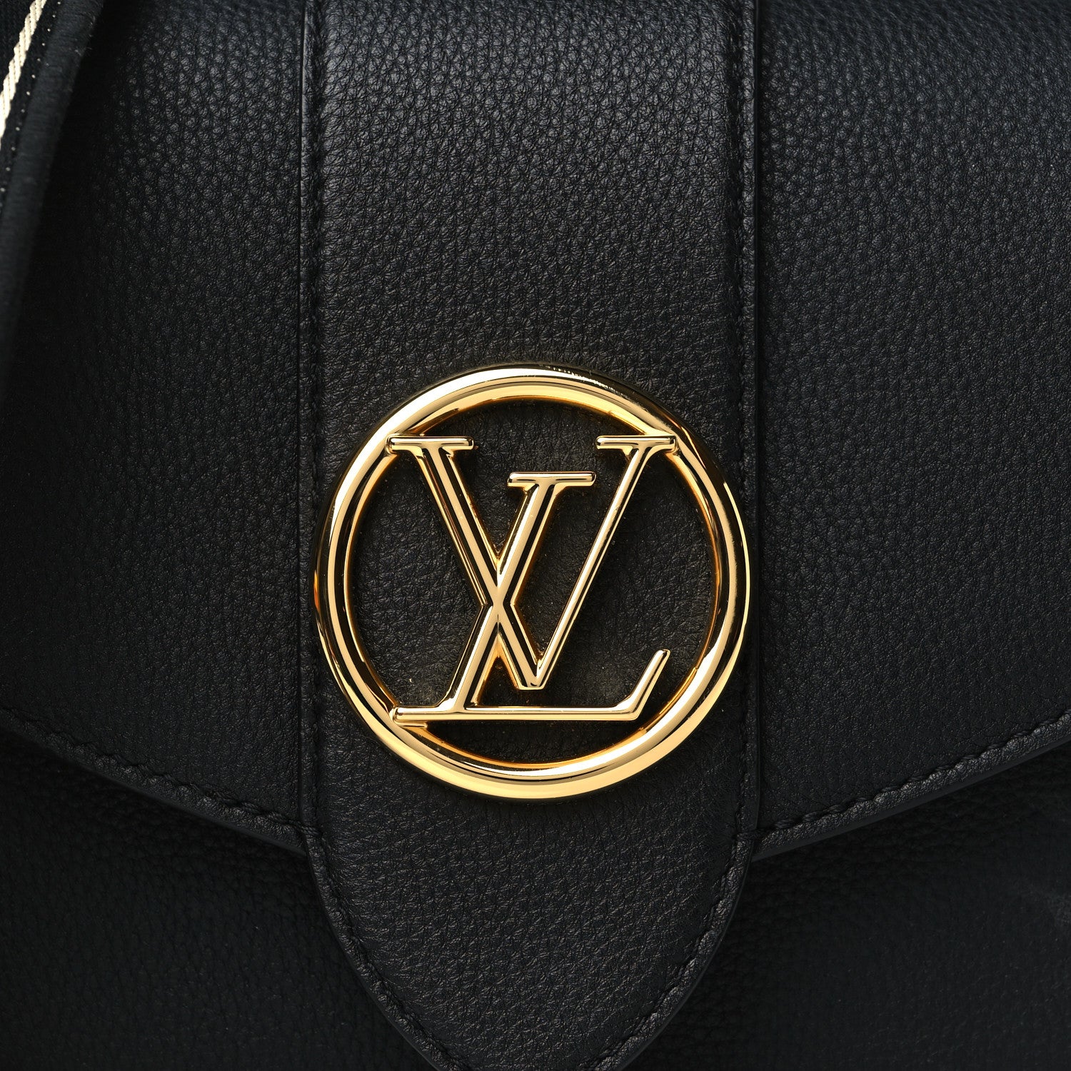 Louis Vuitton LV Pont 9 Soft MM Shoulder Bag - Black