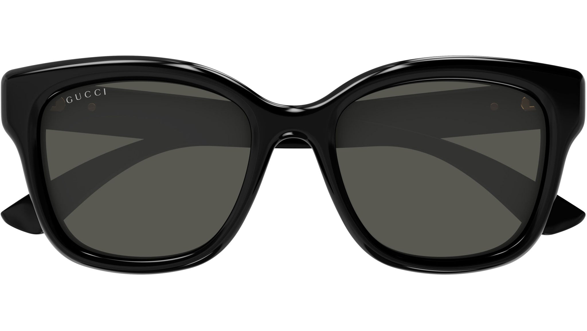 Gucci GG0034S Rectangular Frame Black Sunglasses