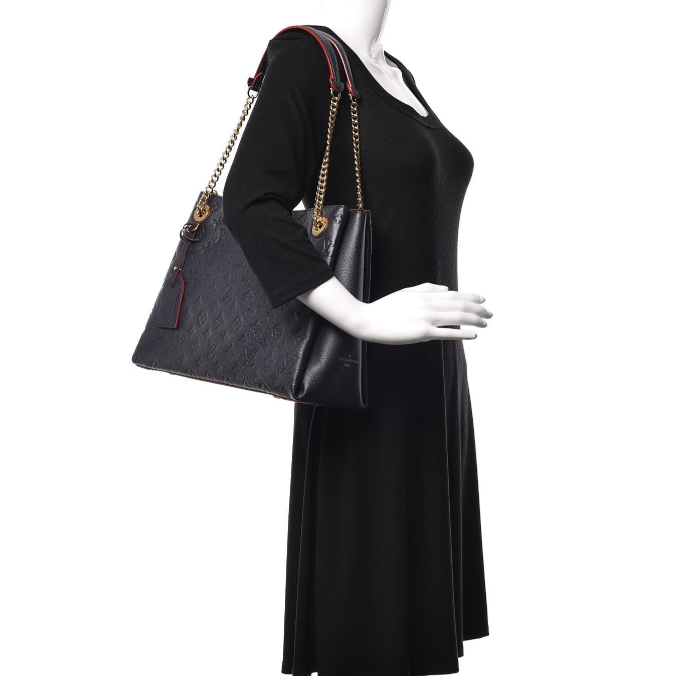 Louis Vuitton Empreinte Surene MM Handbag - Marine Rouge