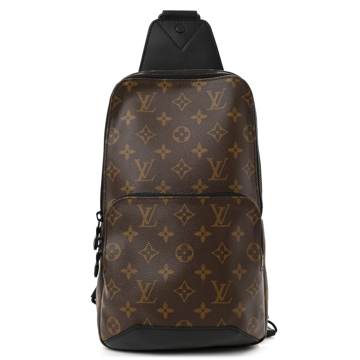 Louis Vuitton Macassar Monogram Canvas Avenue Slingbag Crossbody - Brown