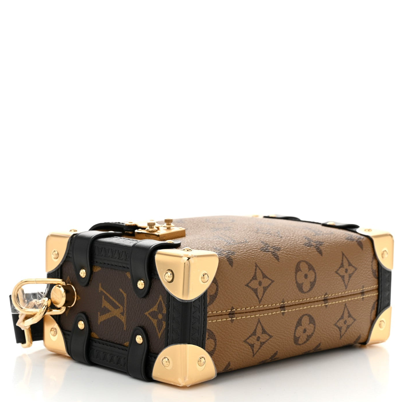 Louis Vuitton Reverse Monogram Side Trunk Bag - Brown