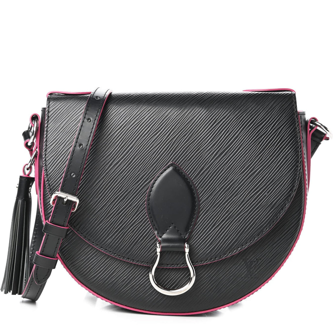 Louis Vuitton Epi Saint Cloud Shoulder Bag - Black