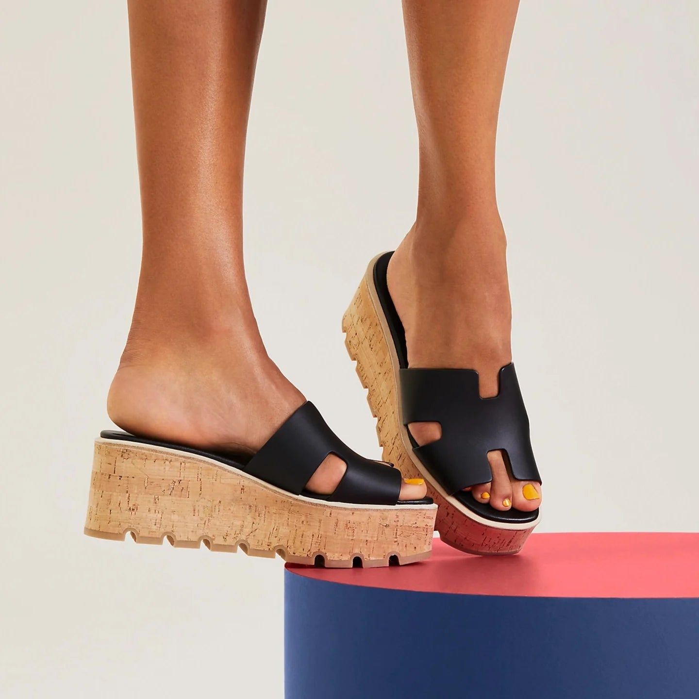 Hermes Eze 30 Sandals - Black