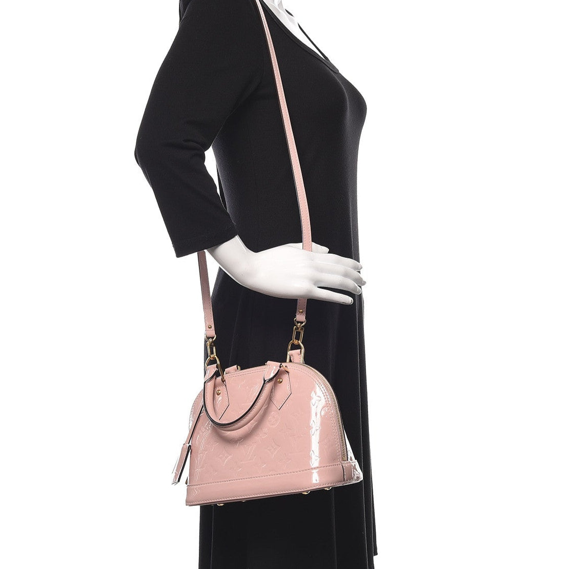 Louis Vuitton Alma BB Handbag - Rose Ballerine