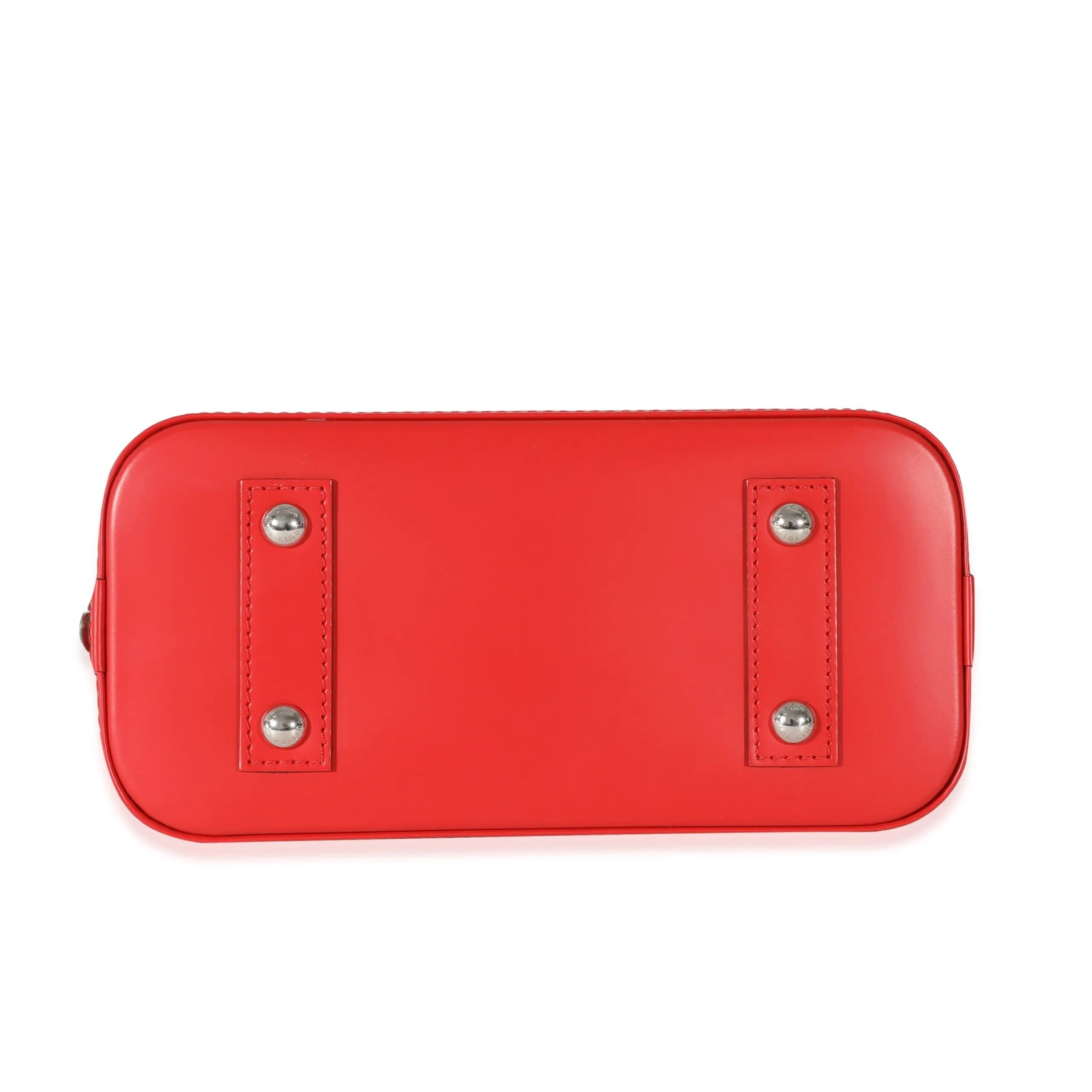 Louis Vuitton Epi Alma Nano BB Handbag - Red